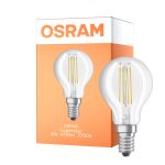 Osram Parathom Classic LED E14 Boule Filament Claire 4W 470lm - 827/840 Blanc Très Chaud / Blanc Froid | Relax et Active - Équivalent 40W