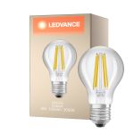 Ledvance Classic LED E27 Poire Filament Claire 5W 1055lm - 830 - Blanc Chaud | Équivalent 75W