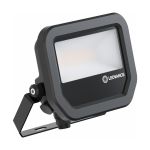 Ledvance Projecteur LED Aluminium Noir 8W 1200lm 100D - 840 Blanc Froid | IP66 - Symétrique
