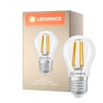 Ledvance Classic LED E27 Poire Filament Claire 3.4W 470lm - 827 Blanc Très Chaud | Dimmable - Équivalent 40W