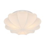 Nordlux Plafonnier Aeron 60 Textile Blanc | IP20 - Convient pour 3x E27