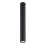 Emibig Plafonnier Tecno Acier Noir | Convient pour 1x GU10 - Max 8W