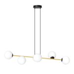 Emibig Suspension Luminaire Gravity Acier Noir | Convient pour 6x E14 - Max 10W