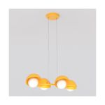 Emibig Suspension Luminaire Boom Acier Orange | Convient pour 4x G9 - Max 8W