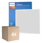 Lot 4x Philips Panneau LED Ledinaire RC065B G5 28W 3400lm - 830-840 CCT | 60x60cm - UGR <22