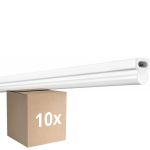 Lot 10x Ledvance Réglette LED Linear Compact High Output 10W 1000lm - 830 Blanc Chaud | 60cm