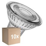 Lot 10x Ledvance Spot LED GU10 PAR16 6.1W 575lm 36D - 930 Blanc Chaud | Meilleur Rendu Des Couleurs - Dimmable - Équivalent 80W