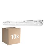 Lot 10x Ledvance Réglette LED Étanche Imperméable 32W 4000lm - 830 Blanc Chaud | 120cm 