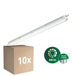 Lot 10x Philips Réglette LED Étanche Coreline WT120C G3 28W 4600lm - 840 Blanc Froid | 120cm - Équivalent 2x36W