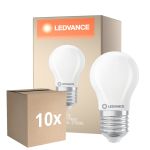 Lot 10x Ledvance Classic LED E27 Poire Dépolie 1.8W 250lm - 827 Blanc Très Chaud | Dimmable - Équivalent 25W