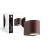 D'Lite Applique Murale Vossem Rouille| IP54 - Convient pour 1x GU10 