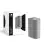 D'Lite Applique Murale Vossem Gris Up & Down | Convient pour 2x GU10 