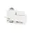 Bright Choice Rail Monophasé Rail Suspension Luminaire Adaptateur Blanc