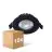 Lot 10x Noxion LED inclinable Slim Spot Noir 6W 550lm - 930 Blanc Chaud | Diamètre 75mm - IP54 - Meilleur rendu des couleurs 