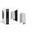 D'Lite Applique Murale Aurora Argent Up & Down 6.5W 500lm - 830-840 CCT | IP54