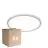 Lot 6x Nordlux LED Plafonnier Oja 29 Blanc 15W 1700lm - 830-840 CCT | IP54 - Dimmable