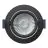 EcoDim Encastré Spot Noir 6W 450lm 60D 827- 860 Variable Blanc | RGB - 85mm - Diamètre 75mm - IP54 - Zigbee Dimmable