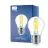 Philips MASTER LED Lustre E27 Boule Filament Claire 2.5W 340lm - 922-927 Dim To Warm | Meilleur Rendu Des Couleurs - Dimmable - Équivalent 25W