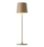 Brilliant Lampe De Chevet Kaami Métal Plastique Brun 2W 310lm - 830 Blanc Chaud | 100mm - IP44 - Extérieur - Dimmable 