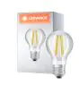 Ledvance Classic Superior LED Ampoule E27 Poire Filament Claire 13.8W 1521lm - 927 Blanc Très Chaud | Meilleur rendu des couleurs - Dimmable - Équivalent 100W
