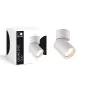 D'Lite Plafond Spot Clio Blanc Inclinable| Convient pour 1x GU10