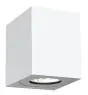Nordlux Canto Kubi 2 Applique Murale Aluminium Blanc Up & Down - 10.6W 500lm - 830 Blanc Chaud | IP44