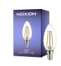Noxion Lucent LED E14 Bougie Filament Claire 2.5W 250lm - 827 Blanc Très Chaud | Dimmable - Équivalent 25W