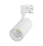 Noxion Spot LED Sur Rail 3 Phases  Ecowhite Aluminium Blanc 30W 2960lm 36D - 830 Blanc Chaud | UGR <19