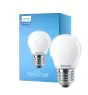 Philips Corepro LED Lustre E27 Boule Dépolie 4.3W 470lm - 827 Blanc Très Chaud | Équivalent 40W