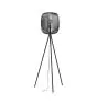 Eglo Lampadaires Salon Romazzina Acier Noir | IP20 - Convient pour 1x E27 