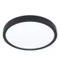 Eglo Plafonnier Fueva 6 Plastique Noir 14.2W 2000lm - 827-840-865 CCT