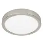 Eglo Plafonnier Fueva 6 Acier Nickel Satiné 11.5W 1550lm - 827-840-865 CCT