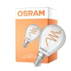 Osram Vintage 1906 LED Classic Slim E14 Poire Filament Claire 4.6W 470lm - 927 Blanc Très Chaud | Meilleur Rendu Des Couleurs - Dimmable - Équivalent 40W