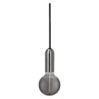 Ledvance LED Vintage 1906 Suspension Luminaire Rond Chrome | Convient pour E27