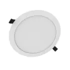 Ledvance Downlight Slim Alu Blanc 19W 1900lm 90D - 830 Blanc Chaud | Diamètre 205mm - IP44 