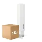 Lot 10x Philips CorePro PL-C LED 6.5W 770lm - 840 Blanc Froid | 4-Pins - Équivalent 18W