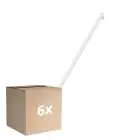 Lot 6x Osram LEDinestra HD Lighting S14s 9.9W 1055lm - 927 Blanc Très Chaud | Meilleur Rendu Des Couleurs - Dimmable - Équivalent 75W
