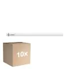 Lot 10x Philips Master Tube LED T8 (EM/Direct 230V) Ultra Output 13.5W 2500lm - 865 Lumière Du Jour | 120cm - Équivalent 36W