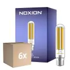 Lot 6x Noxion LED HID Équivalent SON-T/NAV-T Tubulaire Filament E40 38W 7500lm - 740 Blanc Froid | Équivalent 125W