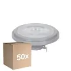 Lot 50x Noxion Spot LED G53 AR111 7.4W 450lm 40D - 930 Blanc Très Chaud | Meilleur Rendu Des Couleurs - Dimmable - Équivalent 50W