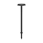 Eglo Piquet Lumière Dreoli Solar Noir 8W 1030lm - 830 Blanc Chaud | IP65 - Détecteur De Mouvement