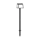 Eglo Piquet Lumière Altilia Solar Noir 7W 790lm - 830 Blanc Chaud | IP65 - Détecteur De Mouvement