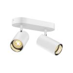 SLV Asto Aluminium Spot Wit | Geschikt voor 2x GU10