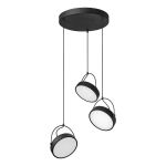 Ledvance Decor Puck Hanglamp Zwart 36W 1250lm - 930 Warm Wit | 540mm - Beste Kleurweergave