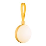 Nordlux Tafellamp Bring To-Go Portable Accu Geel 1W 70lm - 827 Zeer Warm Wit | 3-Staps Dimbaar 