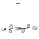 Emibig Hanglamp Pandora Staal Zwart | Geschikt voor 8x E14 - Max 10W