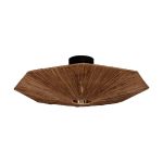 Good&Mojo Plafondlamp Panama Rotan Bruin | Geschikt voor 1x E27 
