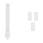 Voordeelpak 10x Ledvance Dulux-S LED 6W 700lm - 840 Koel Wit | 2-Pin - Vervangt 11W