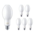 Voordeelpak 6x Philips TrueForce Core LED E27 HPL/SON Mat 18W 3000lm 300D - 840 Koel Wit | Vervangt 80W