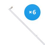 Voordeelpak 6x Bright Choice LED Montagebalk Click T8 | Geschikt voor 150cm LED Buis 